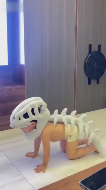 MegaBone Dino-Skeleton Plush Costume Set